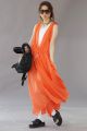 Cass orange dress